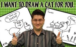 Với ý tưởng kỳ quặc bậc nhất trong Shark Tank, chàng kỹ sư IT gọi vốn thành công 25.000 USD chỉ để đi vẽ tranh con mèo