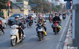 Sau Tết, người dân trở về Hà Nội trong cảnh đường thông hè thoáng