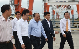 Thủ tướng thị sát Cảng Container quốc tế Cái Mép