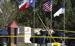 Hiện trường vụ xả súng đẫm máu tại nhà thờ Mỹ làm 27 người chết