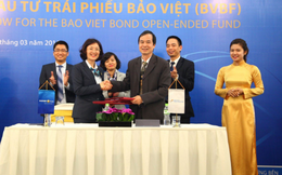 Quỹ đầu tư trái phiếu Bảo Việt (BVBF) đạt mức tăng trưởng lớn nhất trong các quỹ mở trái phiếu
