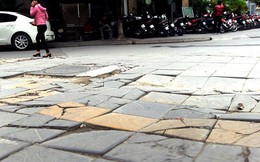 Đá tự nhiên độ bền 70 năm vừa lát vỉa hè đã vỡ: Sở Xây dựng Hà Nội nói gì?