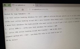 Website Ngân hàng Hợp tác xã Việt Nam bị hack, khách hàng của ngân hàng này cần làm gì?