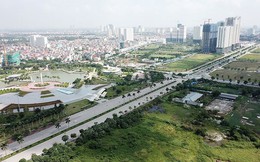 Mãn nhãn với con đường có 10 làn chuẩn bị thông xe ở Hà Nội
