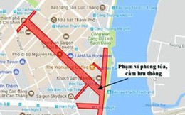 Tết Mậu Tuất 2018: Đêm giao thừa bắn pháo hoa, cấm xe nhiều đường trung tâm TPHCM