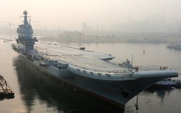 Trung Quốc đang thử nghiệm tàu sân bay tự đóng đầu tiên
