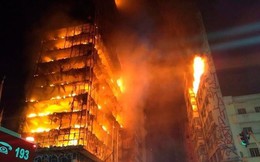 Brazil: Hơn 40 người vẫn mất tích sau vụ sập nhà do hỏa hoạn