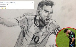 "Họa sĩ tiên tri" World Cup 2018 trên MXH: Cứ vẽ chân dung ngôi sao đội nào là đội ấy hoà hoặc thua