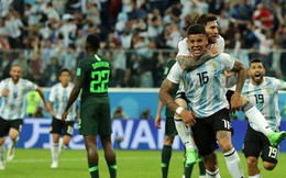 Argentina vượt qua cửa tử, Messi vẫn tung hoành ở World Cup 2018