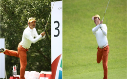 Những cú swing độc đáo của tay golf "Người câu cá" Choi Ho-sung tại Korea Open