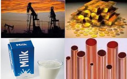 Thị trường hàng hóa ngày 6/6: Giá dầu, vàng, chì và quặng sắt tăng; cao su và sữa giảm mạnh