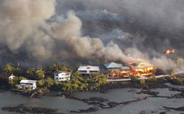 Dòng sông nham thạch ở Hawaii “nuốt chửng” 600 căn nhà