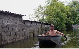 Vỡ đê Bối ở Hà Nam: Người dân Đinh Xá “chìm nổi” trong dòng nước lũ