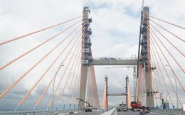 Ảnh: Hai tuần trước khi thông xe, cầu hơn 7.000 tỷ đồng nối Hải Phòng - Quảng Ninh thế nào?