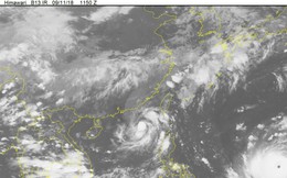 Bão số 5 kèm siêu bão MANGKHUT tiến vào biển Đông