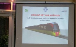 Đường sắt Nhổn - ga Hà Nội: Mua 10 đoàn tàu giá 110 triệu Euro