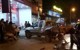 Nam cảnh sát giao thông gây tai nạn liên hoàn ở Sơn La