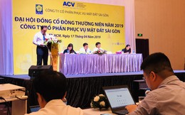 ĐHĐCĐ Phục vụ mặt đất Sài Gòn (SGN): Vượt chỉ tiêu 2018 nhờ khách hàng chuyển đổi cơ cấu tàu bay, trả cổ tức 70%