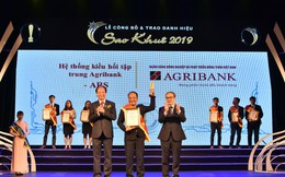 Agribank được vinh danh tại 2 hạng mục Giải thưởng Sao Khuê 2019