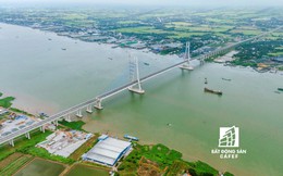 Ngắm cây cầu dây văng 5.700 tỷ đồng lớn thứ hai sông Hậu nối Cần Thơ với Đồng Tháp