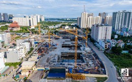 Cận cảnh dự án Raemian Galaxy City hơn 13.000 căn hộ nằm trong trung tâm Thủ Thiêm "xây lụi"