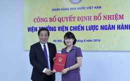 Bà Nguyễn Thị Hòa được bổ nhiệm làm Viện trưởng Viện chiến lược ngân hàng