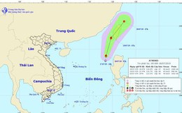 Xuất hiện áp thấp nhiệt đới mới trên Biển Đông