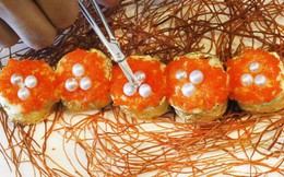 Đĩa sushi có giá gần 100 triệu đồng được đầu bếp tạo ra với mục đích vô cùng đặc biệt