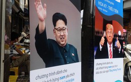 Người Hà Nội xếp hàng để cắt kiểu tóc của ông Donald Trump và ông Kim Jong Un