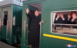Hình ảnh đầu tiên của Chủ tịch Kim Jong-un rời Bình Nhưỡng đến hội nghị Mỹ-Triều