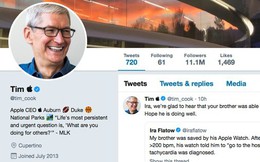 CEO Apple Tim Cook đổi tên Twitter thành "Tim Apple" sau khi bị Tổng thống Mỹ Donald Trump gọi nhầm