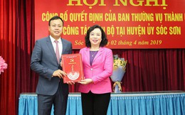 Con trai nguyên Bí thư Hà Nội Phạm Quang Nghị làm Phó bí thư huyện Sóc Sơn