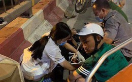 Hà Nội: Nữ tài xế lái ô tô con tông liên hoàn 3 xe máy trên đường Nguyễn Chí Thanh