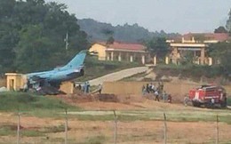 NÓNG: Máy bay quân sự gặp sự cố ở Yên Bái, phi công nhảy dù thoát nạn