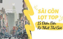 Sài Gòn lọt top 15 điểm đến rẻ nhất thế giới, vị trí số 1 còn khiến bạn bất ngờ hơn nữa!