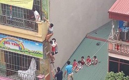Hà Nội: Cháy trường mầm non tư thục, người dân trèo tầng 4 giải cứu nhiều học sinh