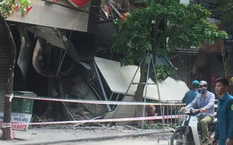 Hà Nội: Sập nhà trên phố Hàng Bông khiến nhiều người hoảng sợ