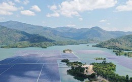 Vận hành thương mại điện mặt trời nổi trên hồ thủy điện Đa Mi