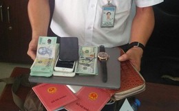 Hành khách để quên balô có 2 sổ hộ khẩu, đồng hồ Rolex ở sân bay Tân Sơn Nhất