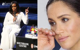 Nàng dâu hoàng gia Meghan lặng người khi nghe lời khuyên nuôi dạy con thấm thía của bà Michelle Obama