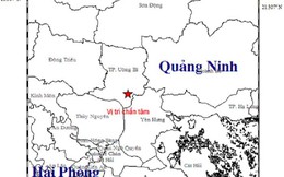 Động đất 3,2 độ richter ở Quảng Ninh
