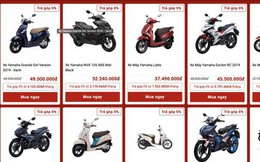 Nở rộ bán xe máy trên mạng