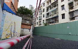Cận cảnh chung cư nghiêng ở Sài Gòn bị đề nghị tháo dỡ khẩn cấp