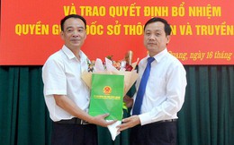 Công bố các quyết định về công tác cán bộ ở Tuyên Quang