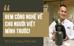 Phó giáo sư gốc Việt sản xuất ra "siêu vật liệu - lấy rác dọn rác": Tôi muốn đem công nghệ về Việt Nam, vì tôi là người Việt Nam