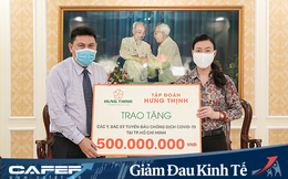 Tập đoàn Hưng Thịnh trao tặng 2,5 tỷ đồng, 250.000 khẩu trang và 1.000 bộ trang phục phòng hộ cho các y, bác sỹ tuyến đầu chống dịch