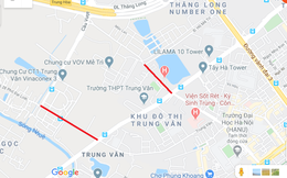 Hà Nội chuẩn bị mở rộng đường Lương Thế Vinh, đường Trung Văn