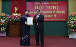 Bà Nguyễn Thanh Hải làm Bí thư Tỉnh ủy Thái Nguyên