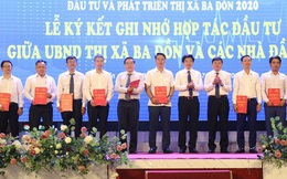 Quảng Bình: Ký cam kết đầu tư hơn 9.000 tỉ đồng vào thị xã Ba Đồn