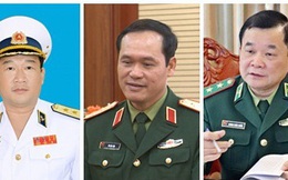 Thủ tướng bổ nhiệm 3 thứ trưởng Bộ Quốc phòng